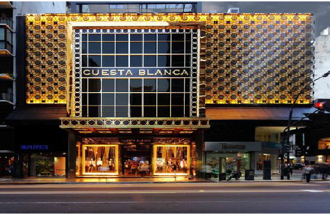 商水门头设计与商业空间的纽带。