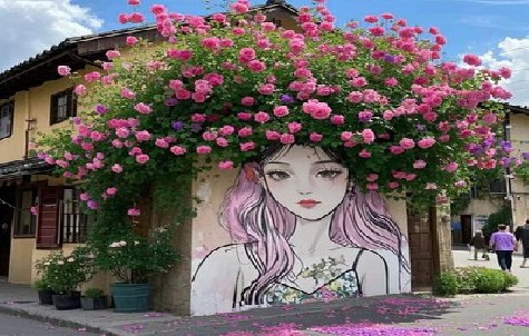 商水怎么设计网红打卡墙绘