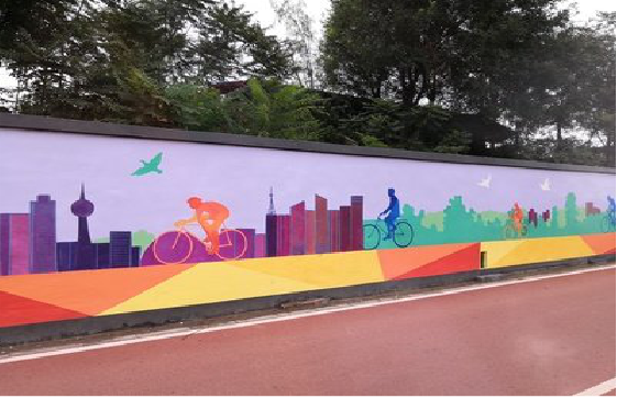 商水墙体彩绘-围墙