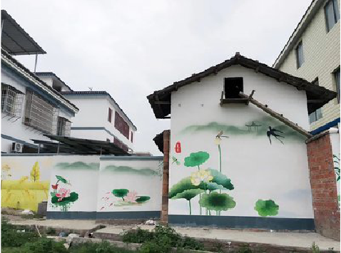 商水室外墙绘-从选材到保养。