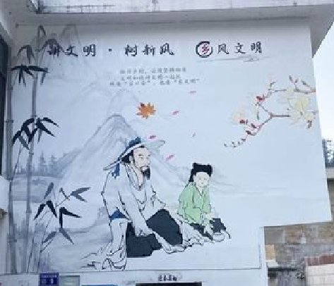 商水分享几个墙绘保养知识。