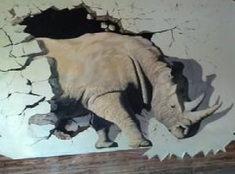 商水在墙绘中，如何绘制3D效果？