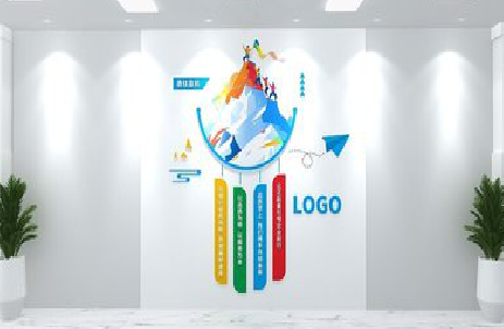 商水公司企业形象墙的工艺材料有哪些？