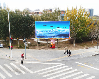 商水户外大屏广告投放要点。